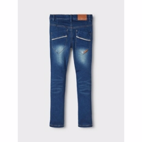 NAME IT Super Strech X-Slim Fit Jeans Theo Medium Blue